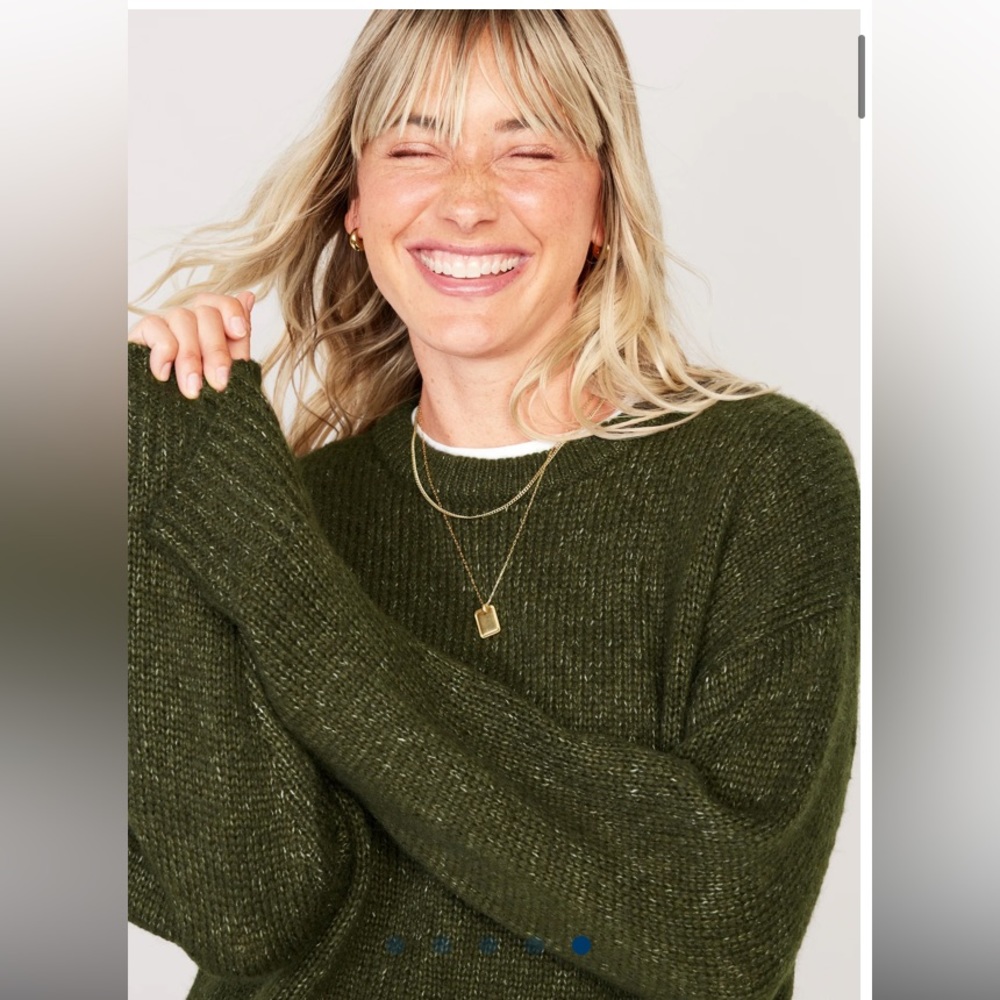 Olive Green Sweater